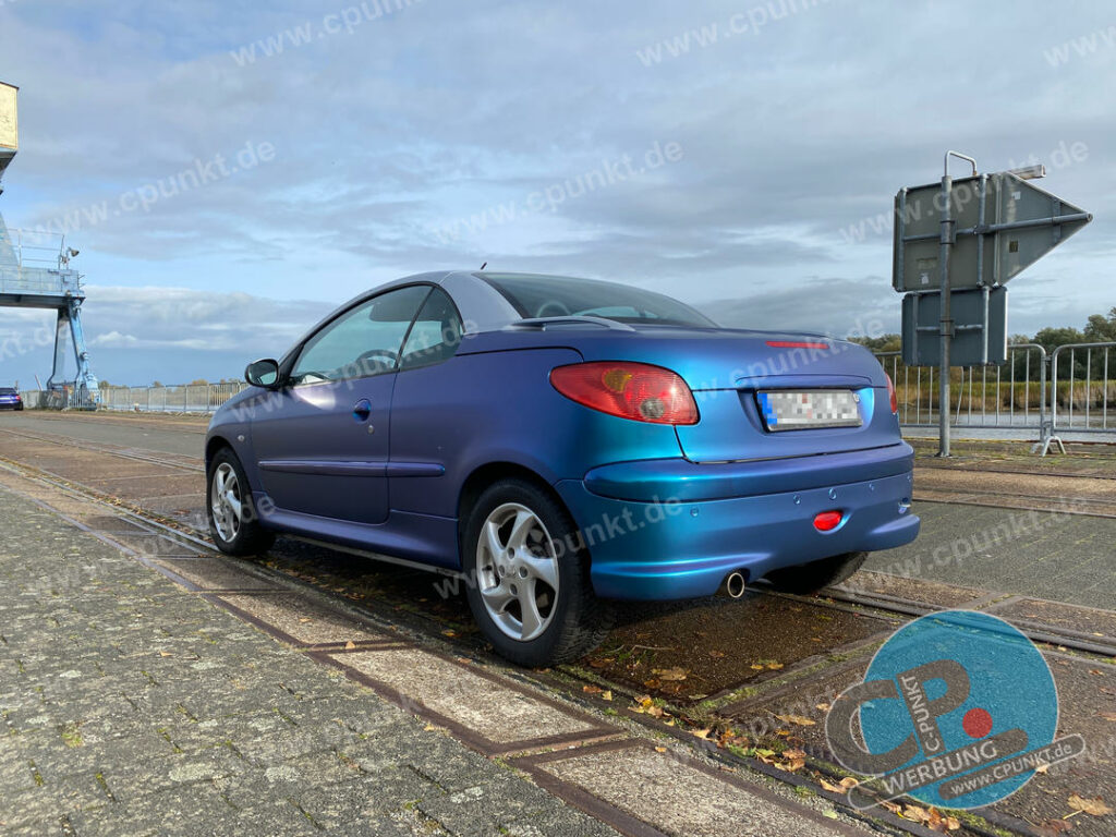 Birnbaum Peugeot 206 CC Vollfolierung