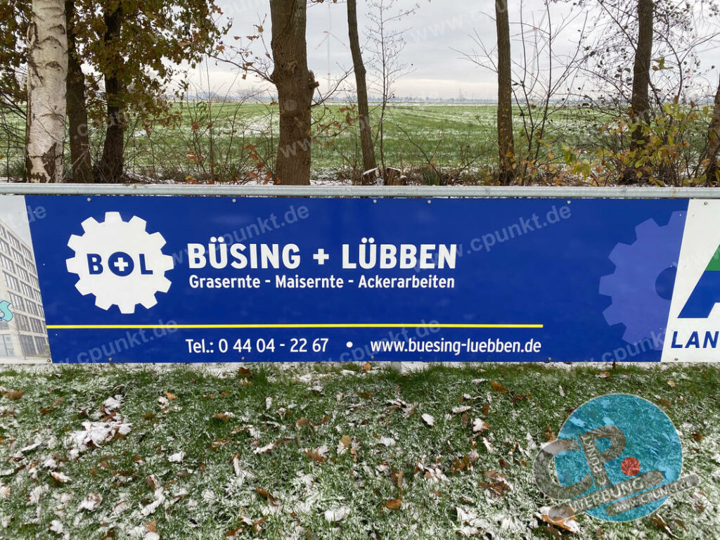 Büsing & Lübben Bandenwerbung