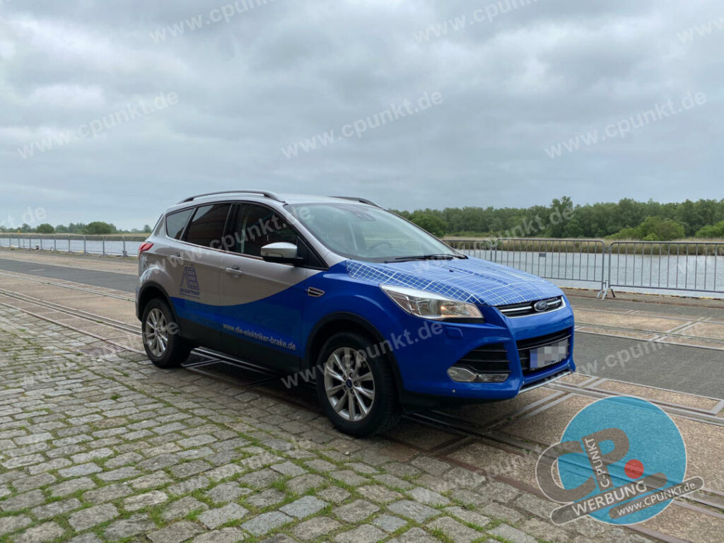 Die Elektriker Ford Kuga Teilfolierung