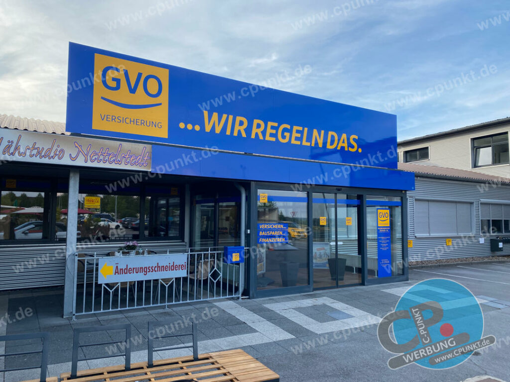 GVO BD Nettelstedt Aussenwerbung Schild