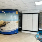 GVO Bremerhaven Innenwand Flächenbeklebung