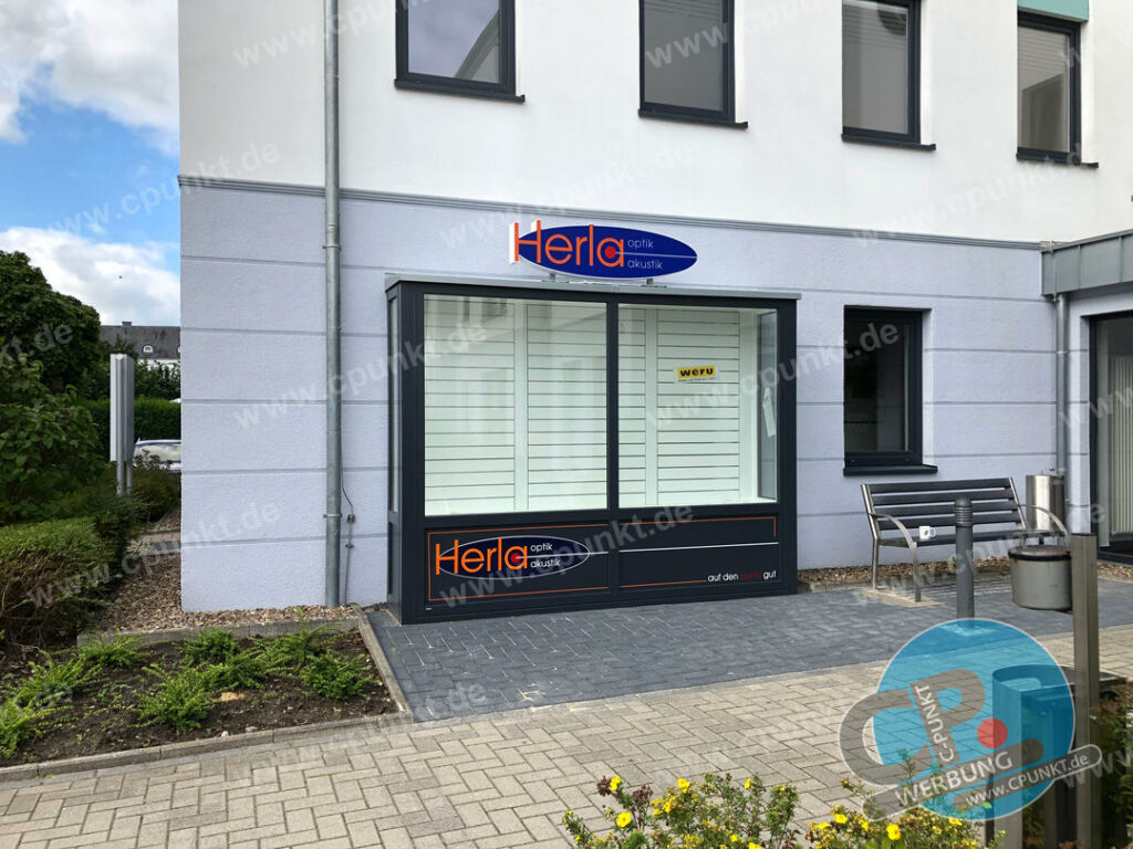Herla Schaufenster Lichtwerbung