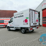 Johanniter Kühlwagen Beschriftung