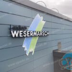 Landkreis Wesermarsch Profilbuchstaben