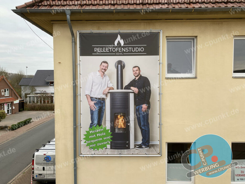 Pelletofenstudio Röhrl - Bannersystem