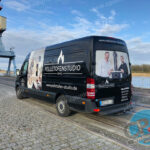 Pelletofenstudio Sprinter Beschriftung